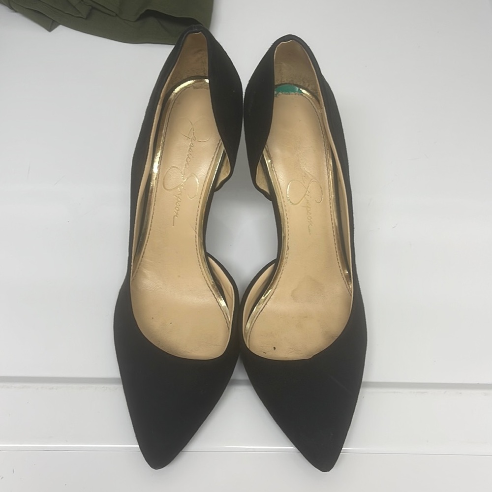 Jessica Simpson black heels